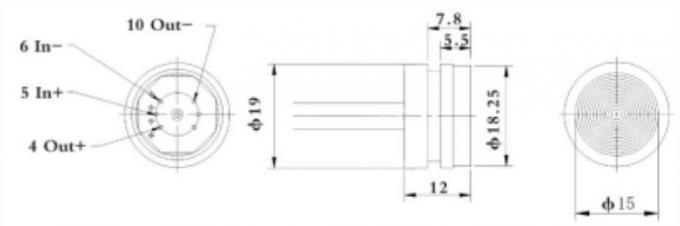 Absolute Gauge Piezoresistive Pressure Transducer Oil Water Pressure Transducer Sensor 3