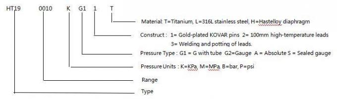 Absolute Gauge Piezoresistive Pressure Transducer Oil Water Pressure Transducer Sensor 5