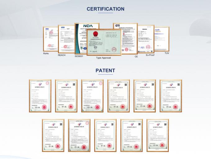0.2-2.2VDC IP68 Przekaźnik poziomu ciekłego krzemu z czujnikiem EX Proof 11